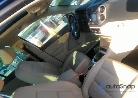 2011 Volkswagen Tiguan Se from USA, damaged, VIN WVGAV7AX5BW512469